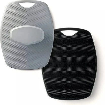 Soft Silicone Exfoliating Brush – Gentle Manual Body Cleanser & Massage Shower Scrubber for Men