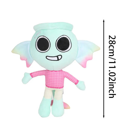 Dandy's World Plush Toys – Cute Scrap Stuffed Horror Game Goob Pebble Soft Pillow Doll for Children’s Birthday Gift