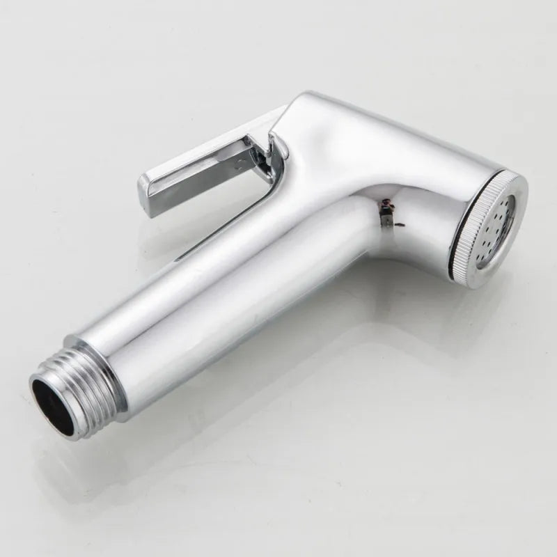 Handheld Toilet Bidet Sprayer with Flexible Spring Hose – Bathroom Shower Head Accessory
