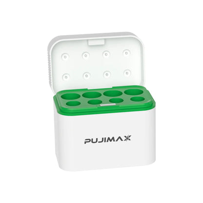 PUJIMAX LED Display 8-Slot Battery Charger – AA/AAA NiMH/NiCd 1.2V Rechargeable Battery Charger with Indicator