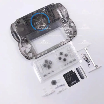 Replacement Faceplate Shell Case for PSP 3000 – Full Housing Cover with Buttons Kit for PSP3000 3006 3008