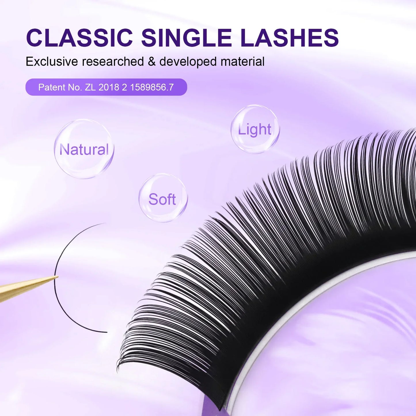 NAGARAKU Eyelash Extension Set – 6 Cases Faux Mink Individual Lashes in C, D, CC, DD Curl Artificial False Eyelashes