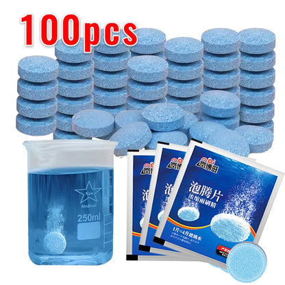 Auto Wiper Glass Cleaner | Effervescent Solid Tablets for Car Windscreen & Windshield Cleaning   2/2