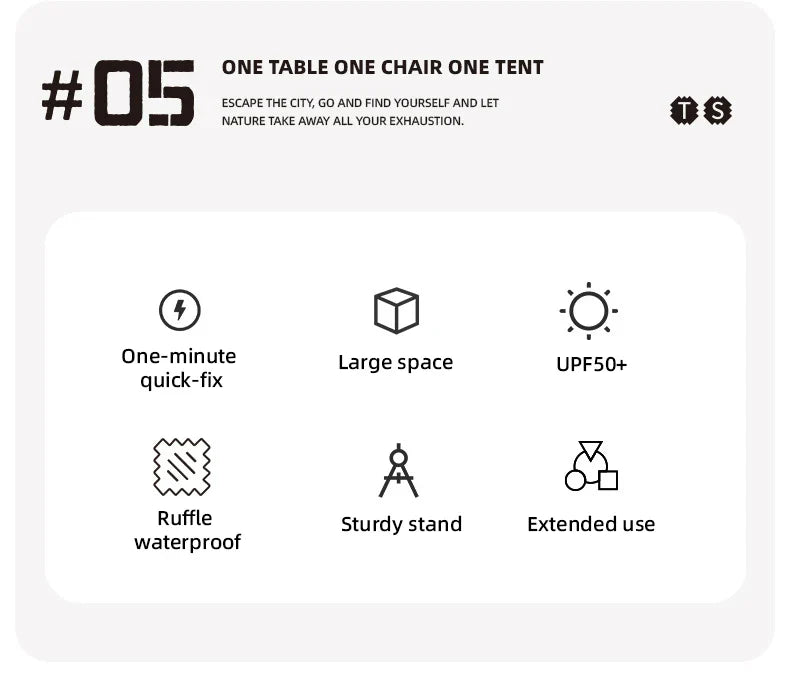 ShineTrip Oversized Dome Tent – Quick Setup, Waterproof & Sunproof Silver-Coated Canopy for Camping (05 Series)