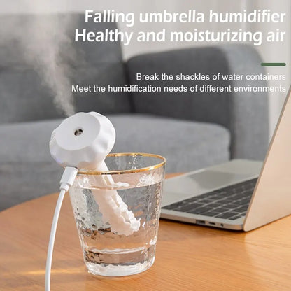 USB Humidifier - Household Electric Nano Spray Water Replenisher for Bedroom, Living Room, Office Desktop, Small Portable