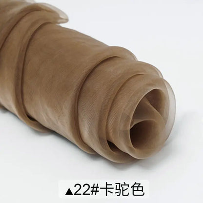 Sheer Organza Fabric Roll - Wedding Party Decoration Material for Romantic Events & Birthday Decor