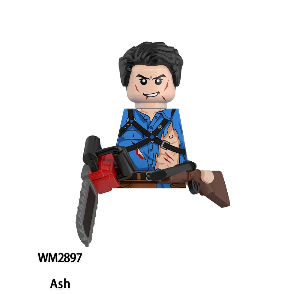 Horror Movie Action Figure Building Blocks – M3gan, Nun & Ash Terrifier Halloween Toy Gift