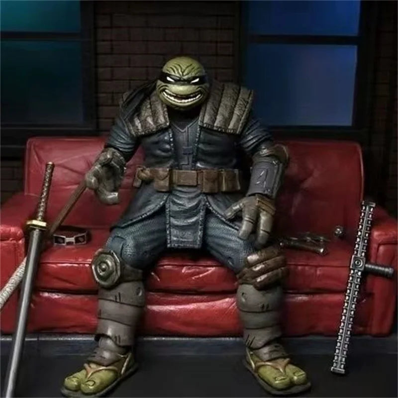 Neca The Last Ronin Action Figure Set – Armored Teenage Mutant Ninja Turtles & Characters Toy Collection