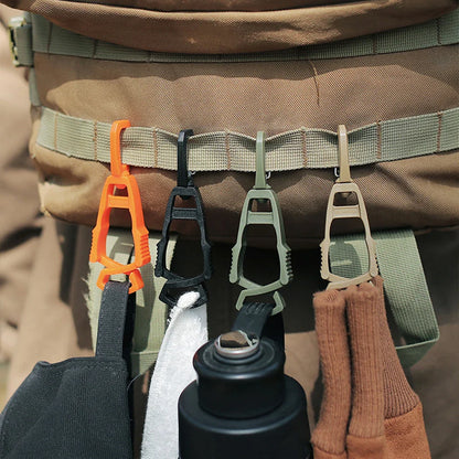 1-6PCS Glove Clip Safety Holder - Portable Gloves Hanger for Multi-purpose Outdoor Camping Work Gloves Guard