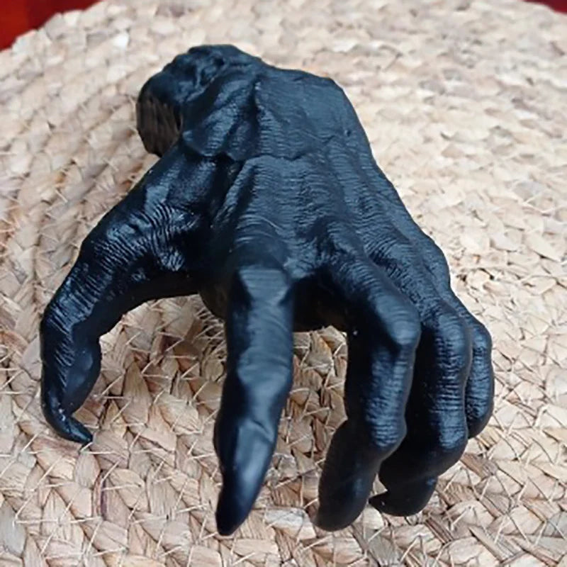 Gothic Witch's Hand Statues - Creative Resin Ornament and Wall Art Sculptures for Aesthetic Home Decor and Key Storage