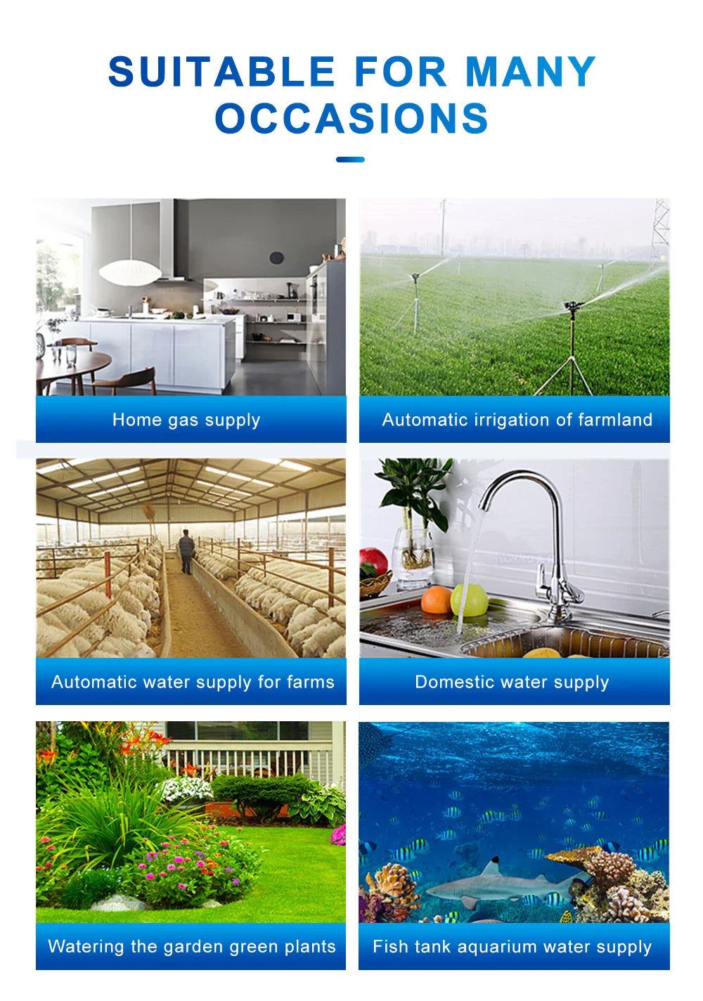 Tuya Zigbee Smart Gas & Water Valve Controller – WiFi Irrigation Timer Compatible with Alexa, Google Assistant, SmartLife