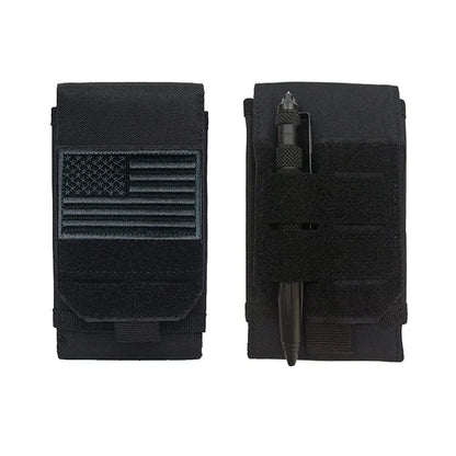 Tactical MOLLE Carrying Bag - Small Items, Hunting, Shooting, Outdoor Camping, EDC Waist Bag and Mobile Phone Bag