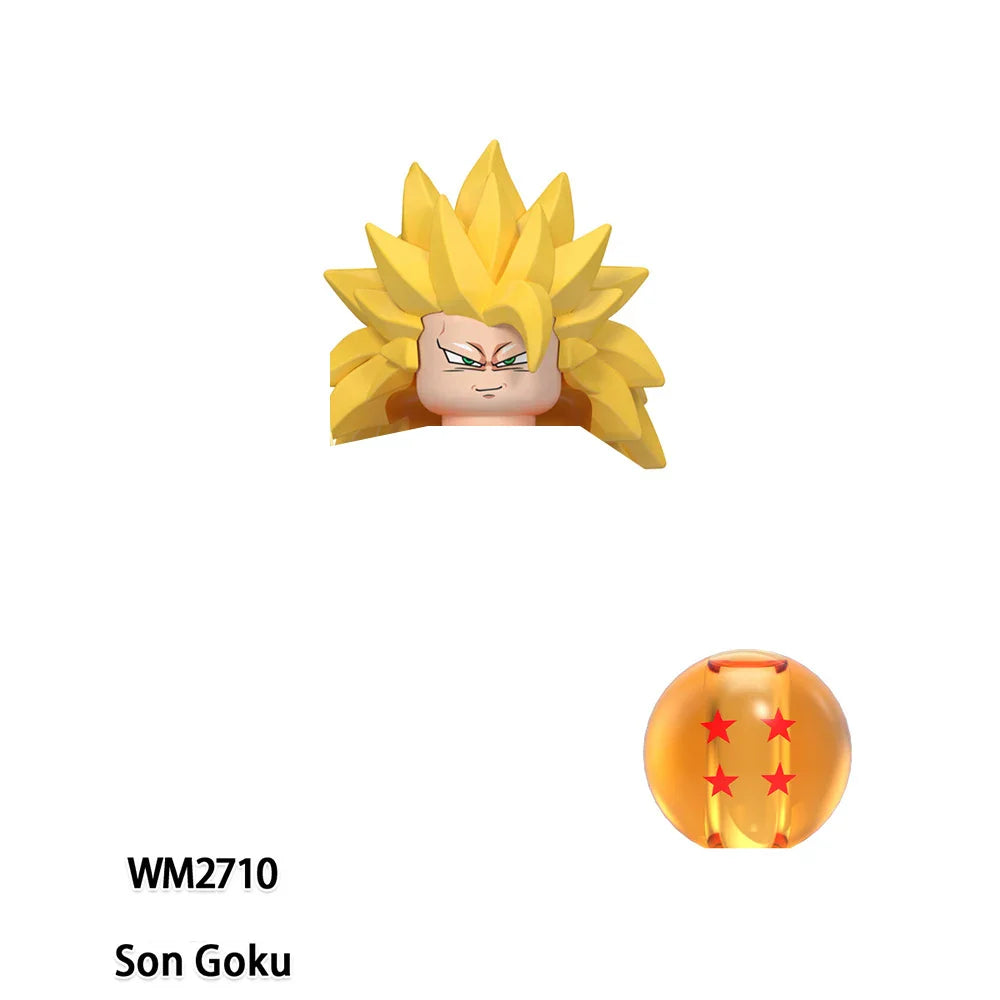BANDAI Dragon Ball Mini Program Dolls – WM6182/WM6183/WM6184 Anime Adventure Action Toy & Puzzle Gift for Kids