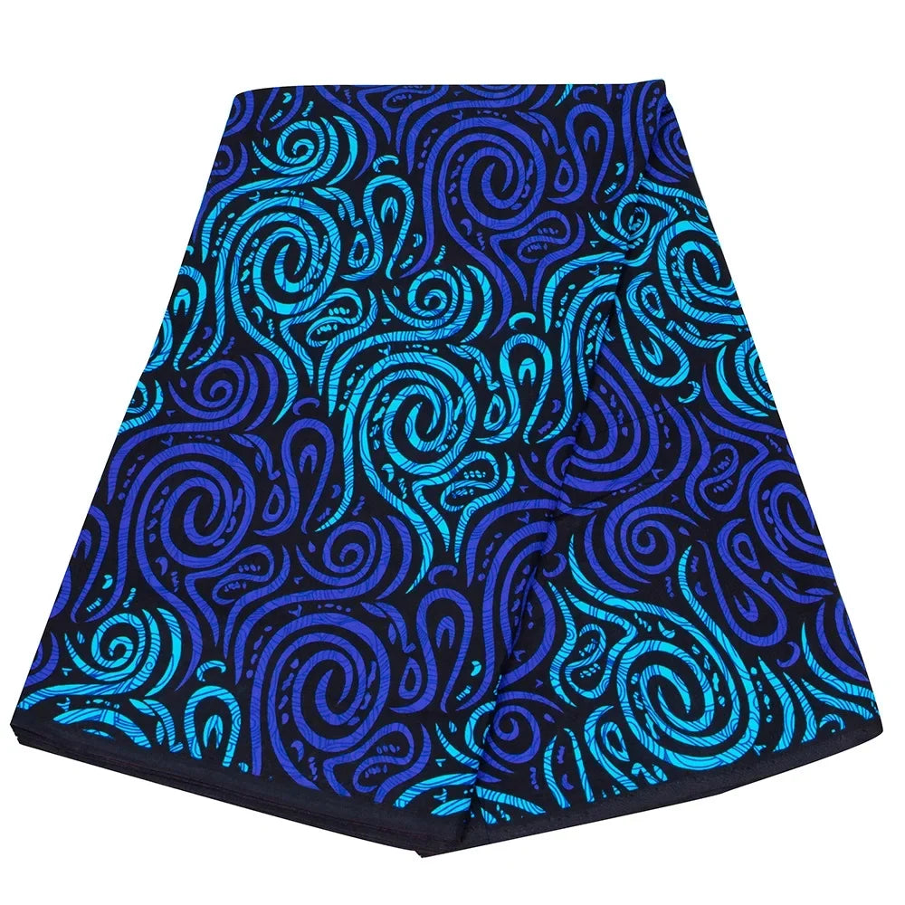 African Print Ankara Fabric - Traditional Party and Wedding Sewing Cloth