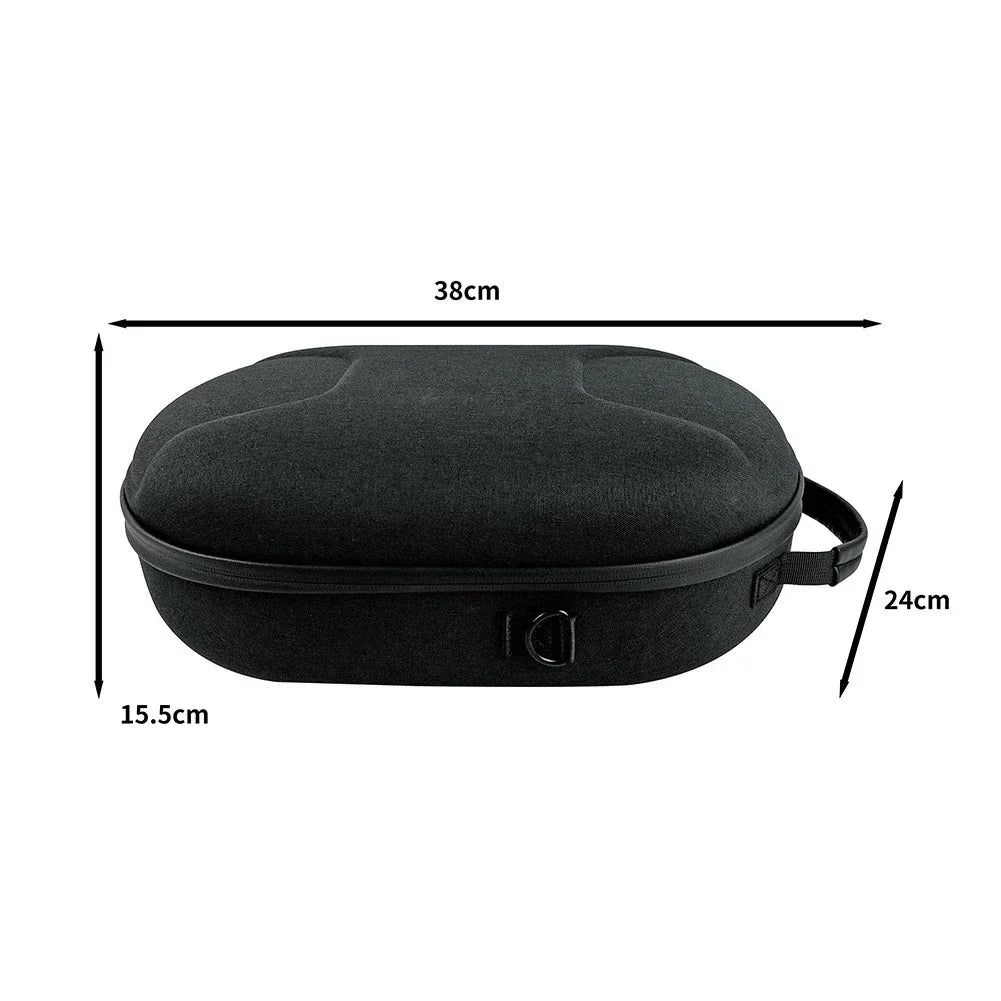 EVA Waterproof Portable Storage Bag for Meta Quest 3 – Shockproof, Anti-Scratch Crossbody with Adjustable Shoulder Strap