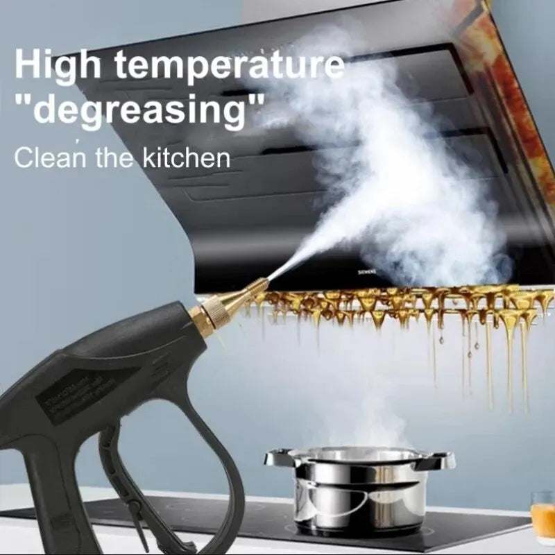 2600W 220V High-Temperature Steam Cleaner - Portable Sterilization Pressure Washer for Home, Car, Kitchen & AC