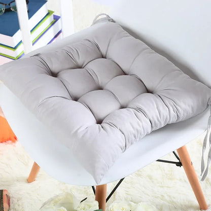 Colorful Chunky Seat Pads Cushion – Tie-On Garden Chair Cushion for Home, Office, Dining, and Kitchen