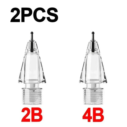 4X Replacement Tips for Apple Pencil 1 & 2 | Soft Silicone Protective Nibs for Touch Screen Stylus