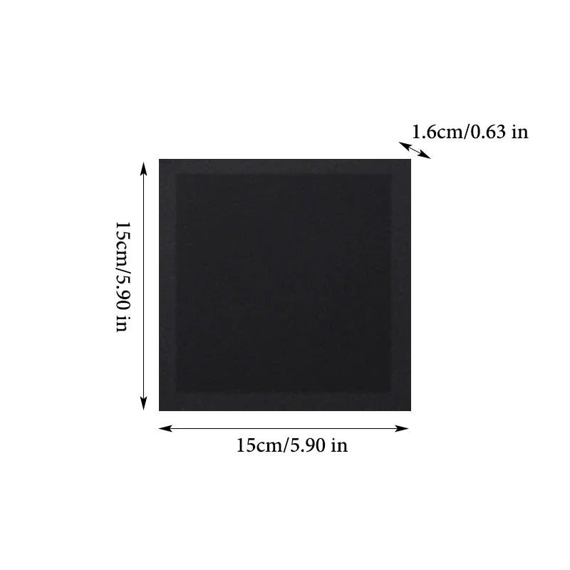Black Canvas Wooden Oil Painting Frame – Cotton DIY Graffiti Canvas for Children & Beginner Art Practice Supplies