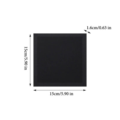 Black Canvas Wooden Oil Painting Frame – Cotton DIY Graffiti Canvas for Children & Beginner Art Practice Supplies