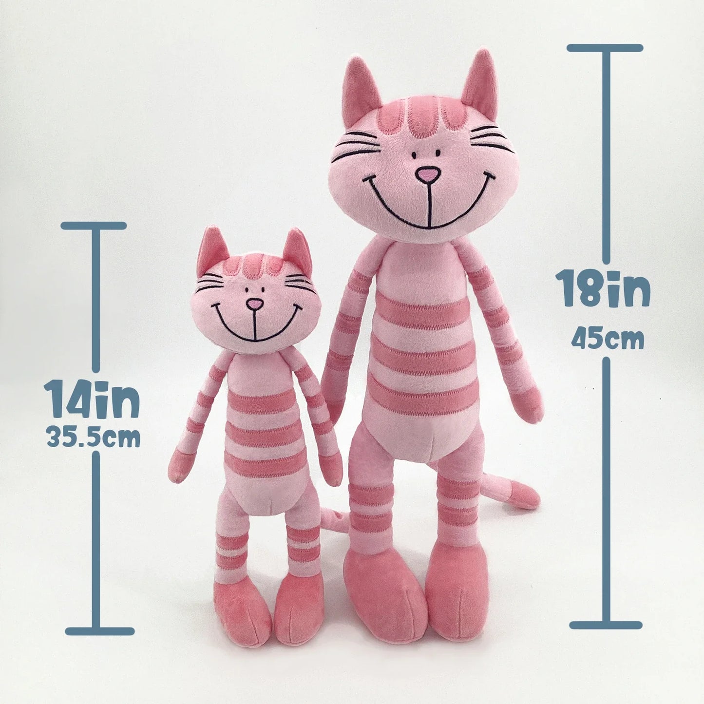MR ViviCare Cat Plush Toy – Small Soft Stuffed Animal for Kids, Cute Simulation Plush, Birthday Gift & Photo Prop for Girls
