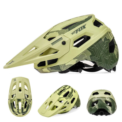 BATFOX MTB Cycling Helmet — Integrally-Molded Mountain Bike Helmet for Speed & Safety