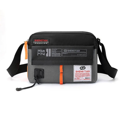 Men’s Waterproof Oxford Crossbody Messenger Bag – Fashion Business Shoulder Bag for Travel & Daily Use