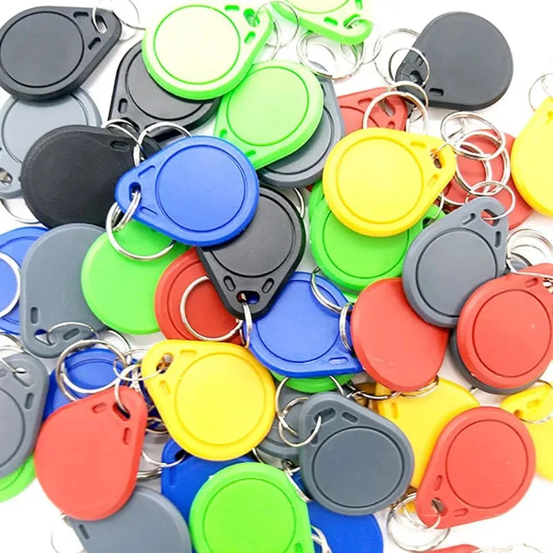 50pcs 13.56MHz Rewritable UID RFID Keyfobs – Copier, Writer & Duplicator for IC Card UID Block 0