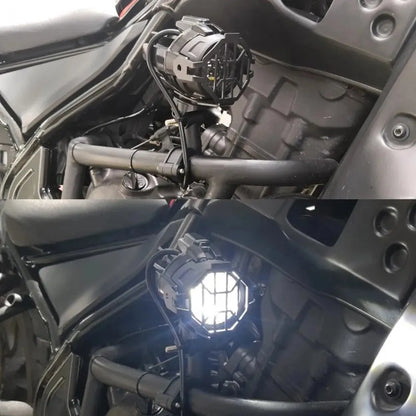 40W LED Fog Light Upgrade for BMW R1200GS, F800GS, F700GS, F650 & K1600 – 6000K Bright Motorcycle Auxiliary Lamp