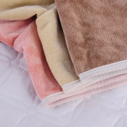35×35cm Velvet SPA Massage Face Towel – Thickened Table Cover with Face Breath Hole