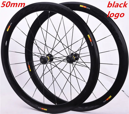 700C Road Bike Wheelset - 30/40/50mm Aero Disc Brake Wheels Compatible with Shimano Campagnolo SRAM
