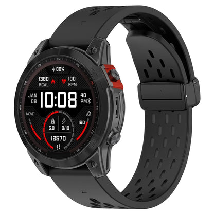 Quick Fit Silicone Strap for Garmin Fenix & Forerunner — 26mm, 22mm, 20mm Bands for Fenix 7X/7 Pro/6X/6/5X/5 Plus, Tactix 7, Forerunner 965/955, Enduro