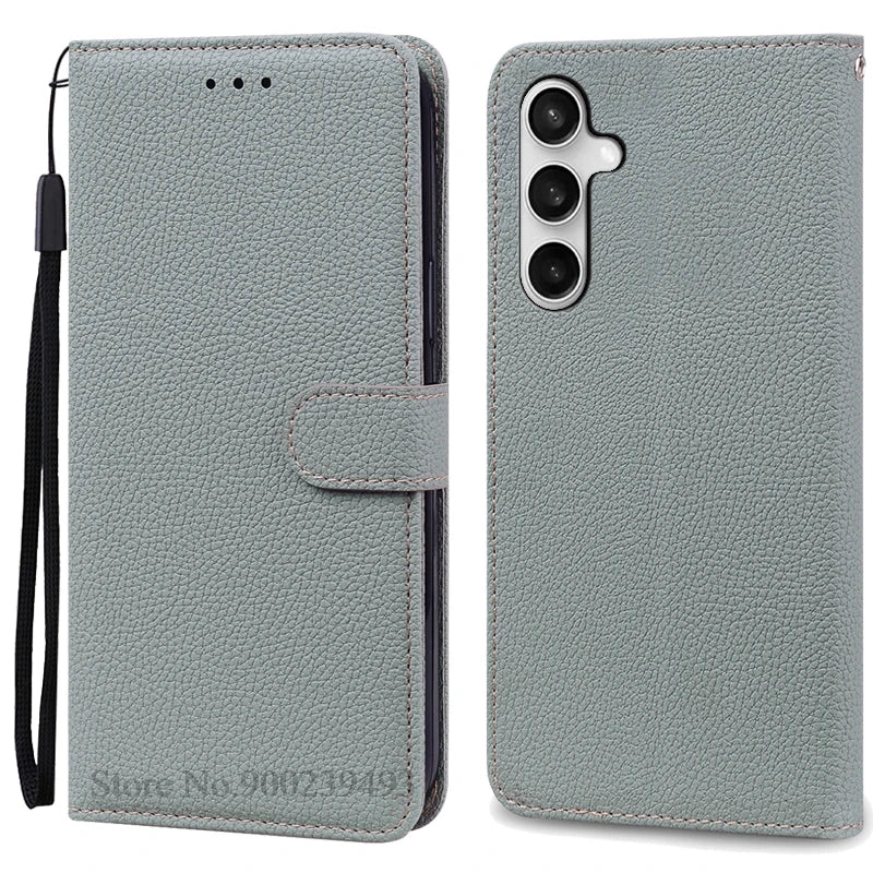 Samsung Galaxy A17 5G Case - Leather Flip Wallet Cover for A175F/A176B 4G & 5G