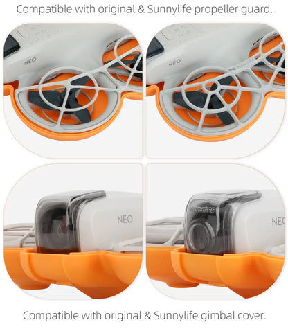 Sunnylife Storage Body Bag for DJI NEO — Anti-Collision Dust-Proof Carrying Case & Accessories Protection