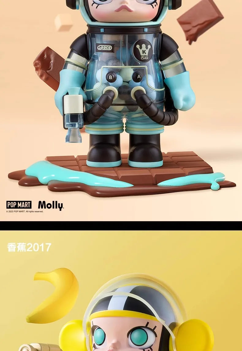 Popmart Mega Collection Space Molly 2.0 Blind Box – 100% Anniversary Replica Guess Package Collectible Figures