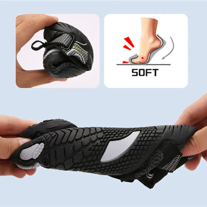 Water Shoes for Men and Women – Quick Dry Beach Aqua Shoes, Barefoot Upstream Hiking, Parent-Child Wading Sneakers