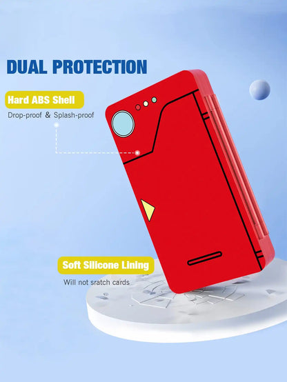 48-Slot Magnetic Universal Storage Box for Switch Game Cards