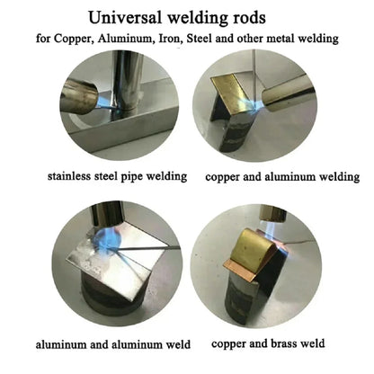 Universal Easy Melt Welding Rods - Metal Repair Wire for Steel, Aluminum, Copper & Iron Torch Welding