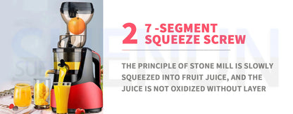 Mini Juicer & Portable Blender — Automatic Orange Squeezer, Soy Milk Maker & Household Smoothie Blender