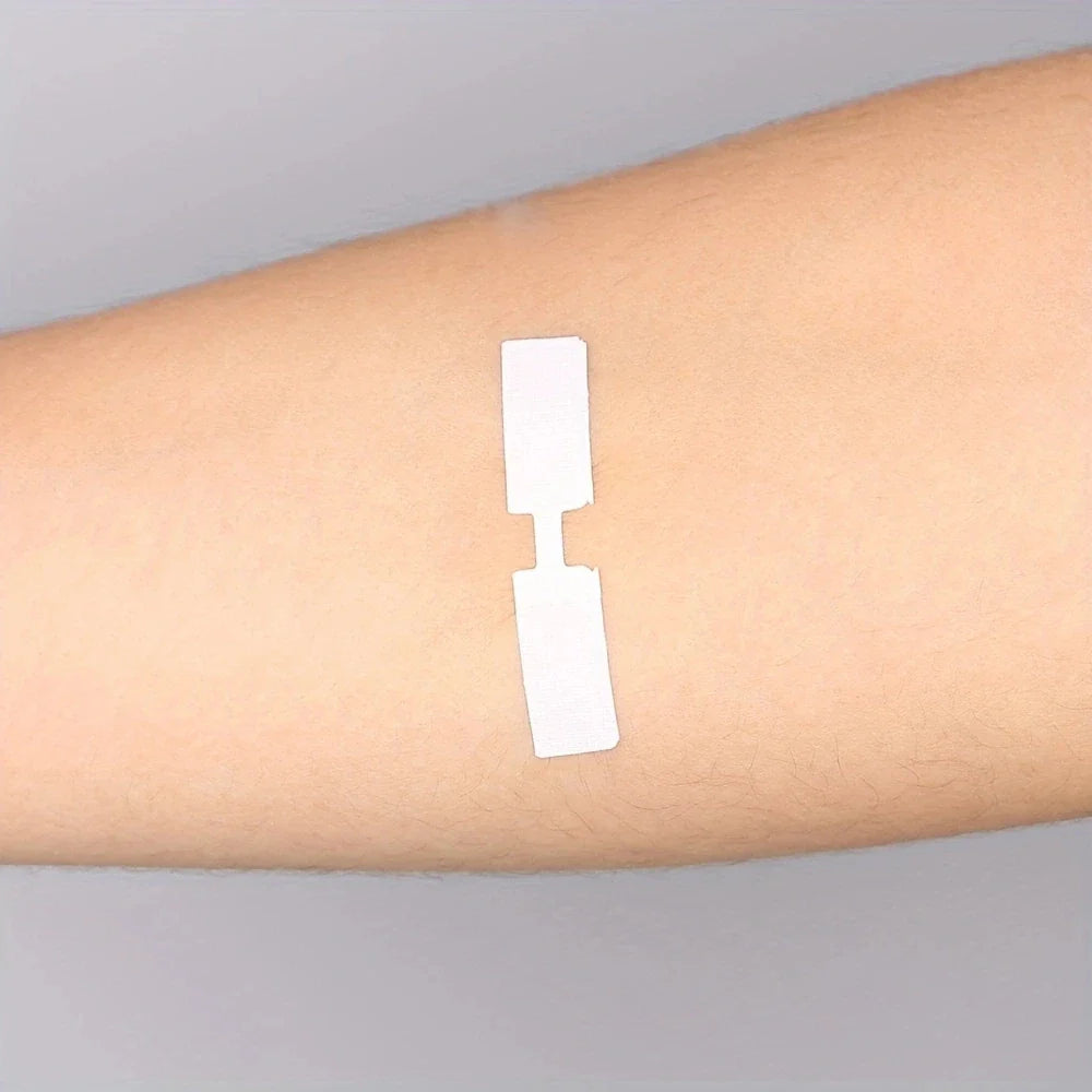 5Pcs Disposable Outdoor Wound Adhesive Tape: First Aid Suture Patch for Quick Wound Care