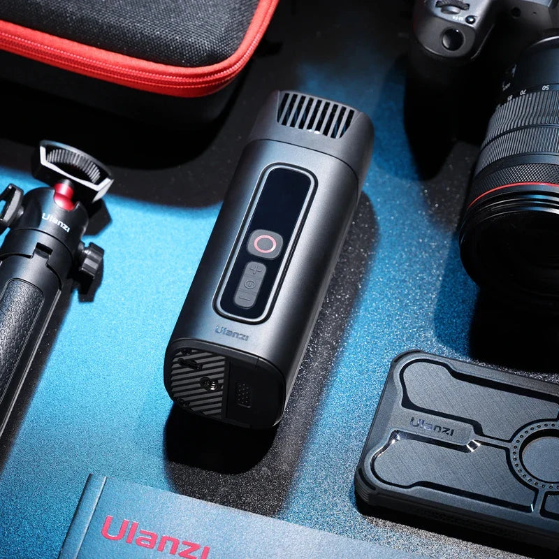 Ulanzi FILMOG Ace 40W Portable Fog Machine — Wireless Dry Ice Fog for Food, Portrait & Video Photography (10m Range)