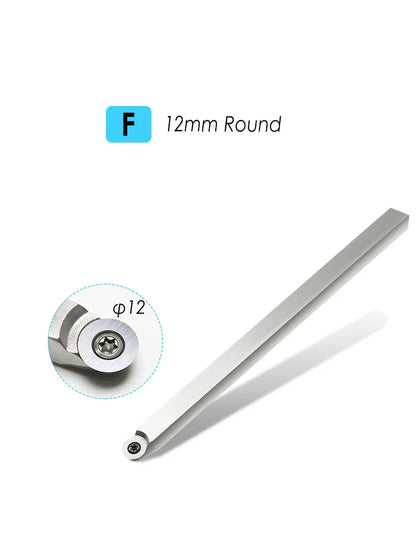 TASP Swan Neck Woodturning Tool – Carbide Insert Cutter with Aluminum Handle for Woodworking Lathe Machine