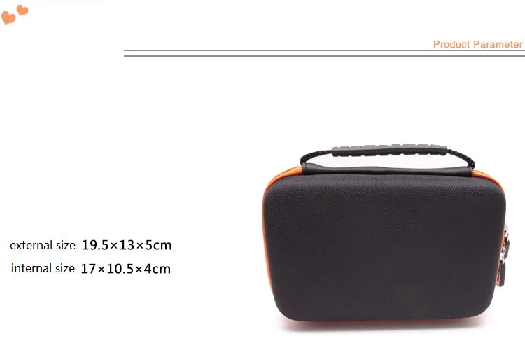 Power Bank & Hard Drive Storage Carrying Case for Nintendo New 3DS XL/LL Handheld Console
