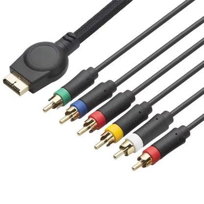 1.8m AV Multi Out Component RCA Audio Video Cable for Sony PlayStation PS2/PS3 HD Gaming Console Connection Cord