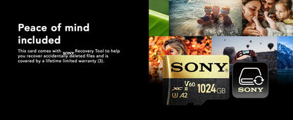 Sony Ultra Micro SD Card – 128GB/256GB/512GB/1TB A2 U3 V30 TF Memory Card for Phone & Computer