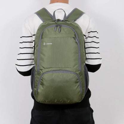 Lightweight Foldable Backpack - Waterproof Packable Daypack for Men & Women, Travel, Hiking, Outdoor Cycling & Camping Bag