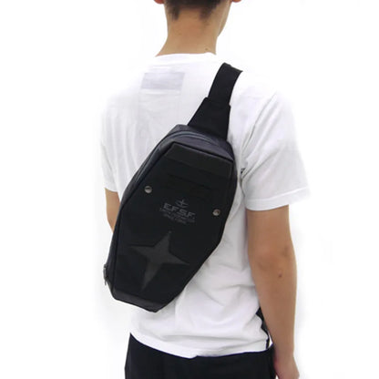 Brdwn E.F.S.F RX-78-2 Cosplay Shoulder Bag - Unisex Polyester Chest Pack