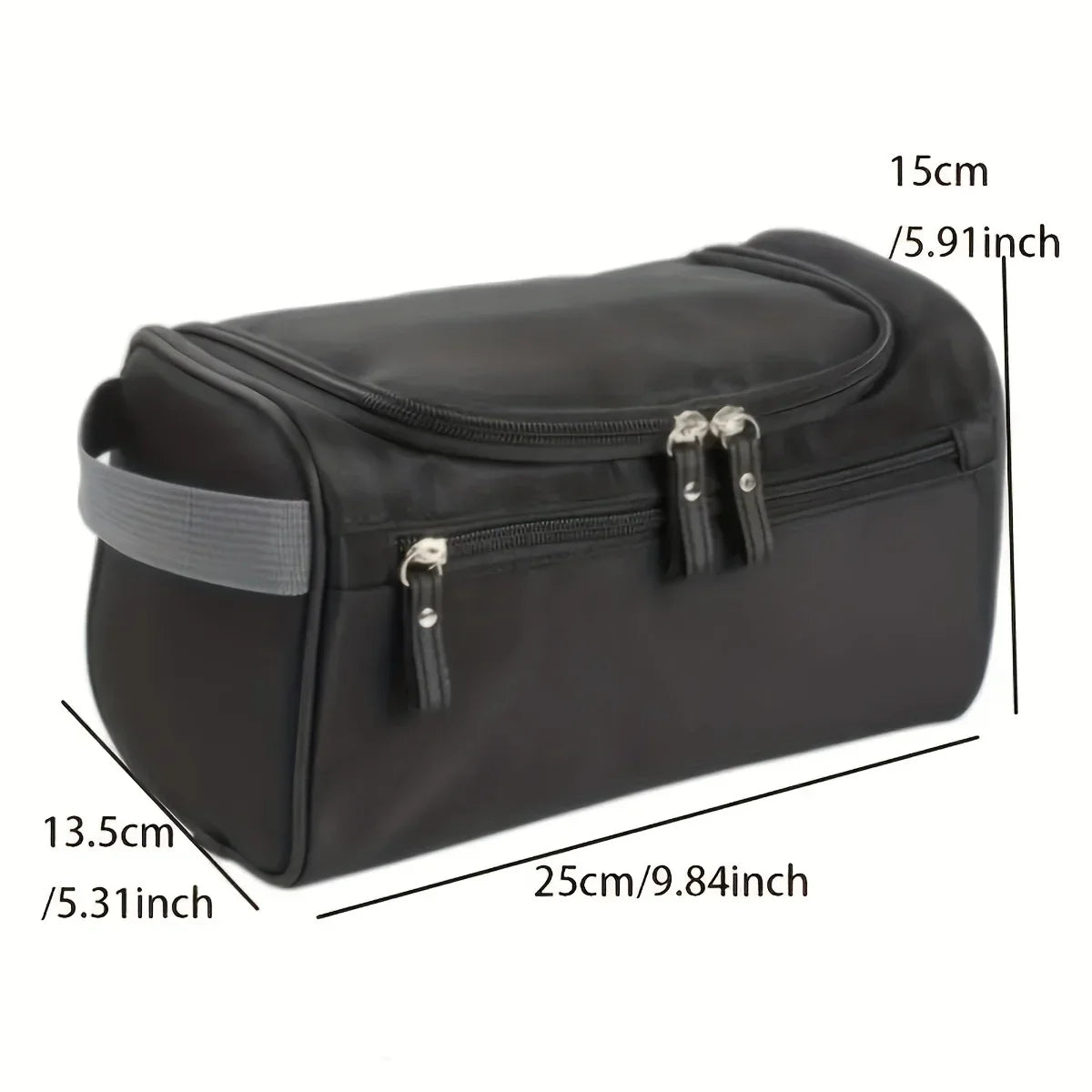 Men’s Large Capacity Portable Travel Toiletry Bag Set – Waterproof Cosmetic Organizer & Bath Bag for Outdoor Trips and Business Travel