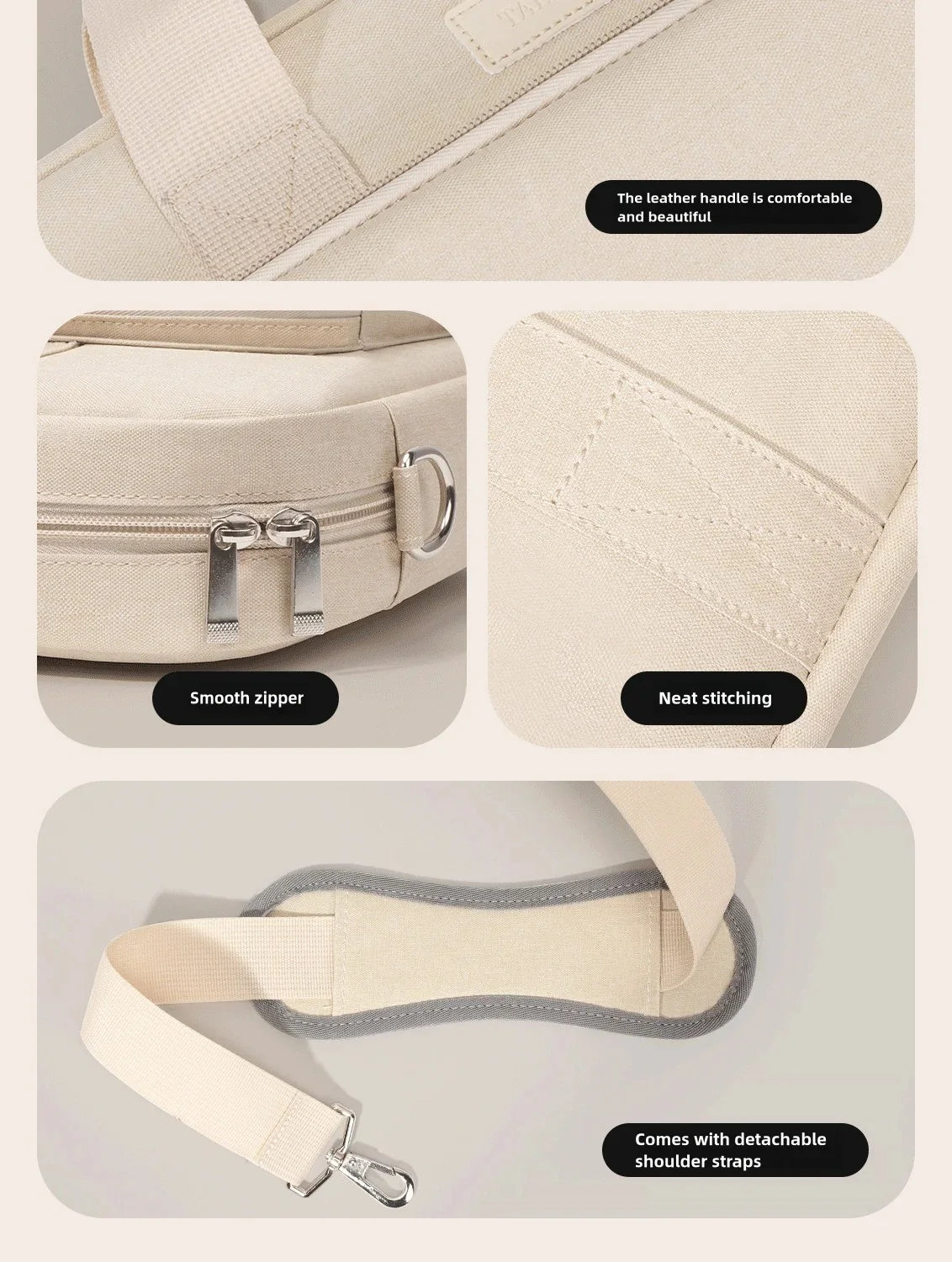 Waterproof Laptop Bag Case – 13.3” to 17.3” Notebook Shoulder & Handbag for MacBook Air/Pro