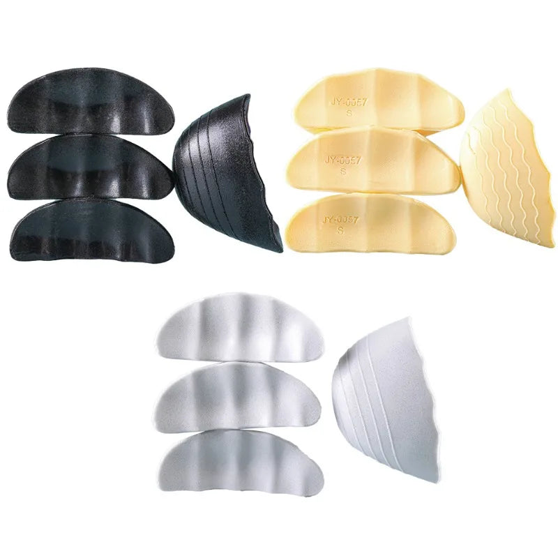 Anti-Sliding Toe Pads – Cuttable PU Foam Toe Plugs & Front Foot Insoles (Shoe Size Reducing Inserts, Soft Accessories)